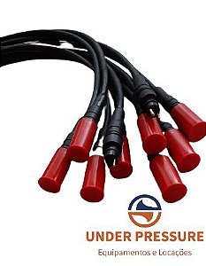 Conector subaquático marsh marine modelo RMG-2-mp - 02 pinos