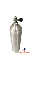 CILINDRO ALUMINIO S80 COR ALUMINIO SEFIC C/TORNEIRA 3000PSI DIN/YOKE