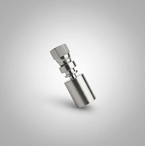 TERMINAL INOX FG JIC 8 (3/4"UNF) X MANGUEIRA 1/2"