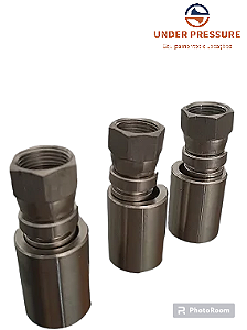 Terminal prensado JIC 12 Inox