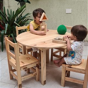 Mesa Sensorial ou de Experimentação (Montessori) - Gepeto Móveis Infantis