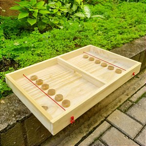 Jogo Slingbol de Madeira (com discos extras)