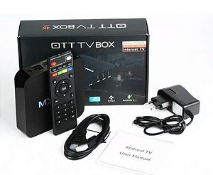 DUPLICADO - Tv Box Tv Smart 4k 6gb/128gb - MxQ Wifi 5g