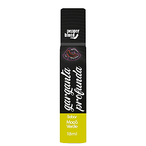 GEL ORAL FACILITADOR DE GARGANTA PROFUNDA NEON MAÇÃ VERDE