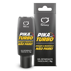 EXCITANTE MASCULINO RETARDANTE 3 EM 1 PIKA TURBO