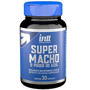 SUPLEMENTO SUPER MACHO MULTIVITAMÍNICO COM O PODER DO AZUL