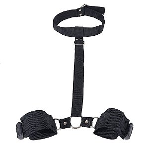 ALGEMA BONDAGE COM COLEIRA AJUSTÁVEL SI