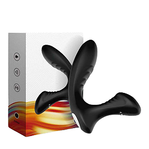 VIBRADOR PLUG ANAL 9 MODOS DE VIBRAÇÃO RECARREGÁVEL MAGNÉTICO ESTIMULADOR DE PRÓSTATA USK