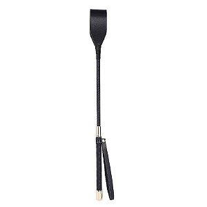 CHIBATA LUXUOSA COM DETALHES DOURADOS EM COURO PU 45CM