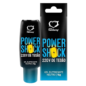EXCITANTE ELETRIZANTE POWER SHOCK 220V DE TESÃO