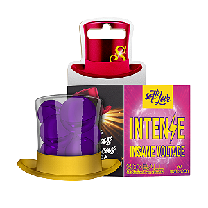 BOLINHA EXCITANTE ELETRIZANTE INTENSE SIX BALL 6 UNIDADES