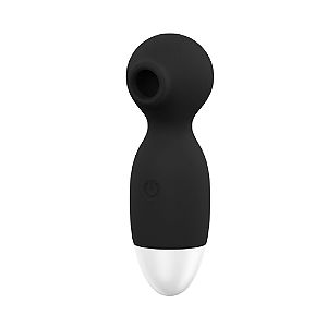 VIBRADOR RECARREGÁVEL COM 7 MODOS DE PULSAÇÕES CLITORIANO SAM PRETO