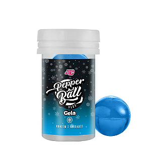 BOLINHA EXCITANTE ESFRIA PEPPER BALL 2 UNIDADES
