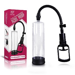 BOMBA PENIANA MANUAL PARA PÊNIS DESENVOLVIDO 22,5CM PENIS PUMP