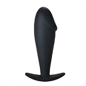 PLUG ANAL DILATADOR COM GLANDE AVELUDADA SI