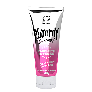 GEL DE MASSAGEM TÉRMICO YUMMY GOURMET CHICLETE INTENSO