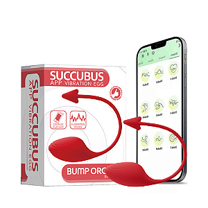 VIBRADOR RECARREGÁVEL CONTROLADO POR APLICATIVO COM 9 MODOS ESTIMULADOR DO PONTO G E CLITÓRIS SUCCUBUS