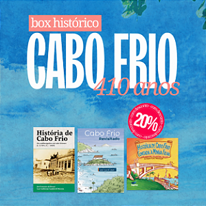 BOX DE LIVROS Cabo Frio 410 anos