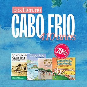 BOX DE LIVROS Cabo Frio 410 anos
