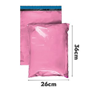 Envelope de Segurança para Correio Rosa 26X36