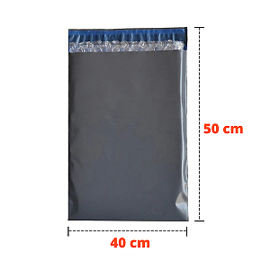 Envelope de Segurança Reciclado Plástico Bolha 40x50