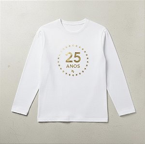 Camiseta Comemorativa 25 Anos