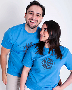 Camiseta unissex Alpha e Omega
