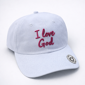 Boné I Love God Branco