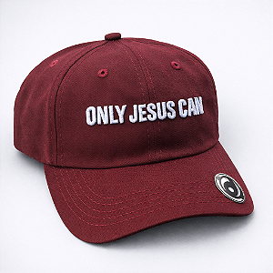 Boné Only Jesus Can Marsala
