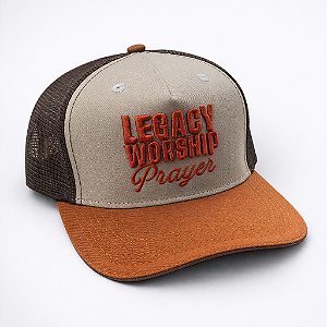 Boné Legacy Worship Prayer Bege