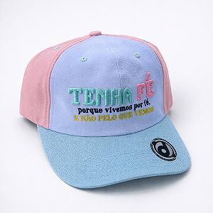 Boné Tenha Fé Branco