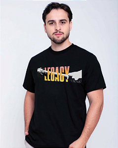 Camiseta Unissex Legacy Bastão Preta
