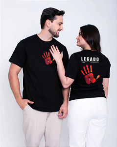 Camiseta Unissex Legado 25 anos Preta