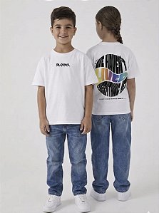 Camiseta Infantil RL CON LEGACY Branca