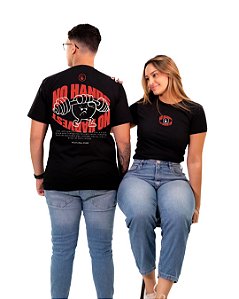 Camiseta No Hands No Harvest Preta
