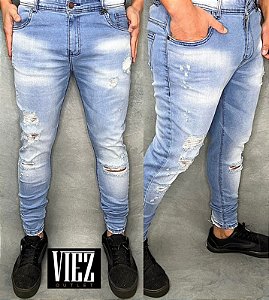 Calça Jeans Super Skinny Clara Creed