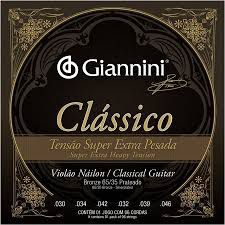 Encordoamento Giannini Classico Super Extra Pesada Nylon
