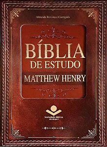 BÍBLIA DE ESTUDO MATTHEW HENRY