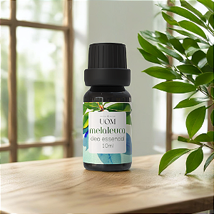 Óleo Essencial de Melaleuca UOM 10ml | Antisséptico & Purificante