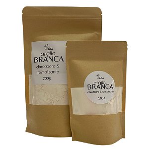 Argila Branca 100g | 500g - UOM Tratamentos