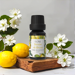 Óleo Essencial Limão Siciliano 10ml | Estimulante & Desintoxicante