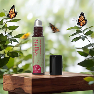 Mulher - Roll On Blend Óleos Essenciais UOM 10ml – Feminilidade em Equilíbrio