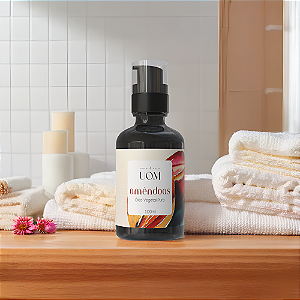 Óleo Vegetal de Amêndoas Doce UOM | Super Hidratante e Anti-Estrias | 30 e 100ml