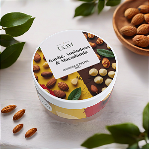 Manteiga Corporal Natural – Karité, Amêndoas & Macadâmia