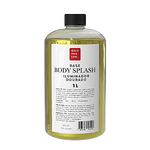 Base Body Splash Mica Dourada Suspensa 1L Kaly Pro Lab