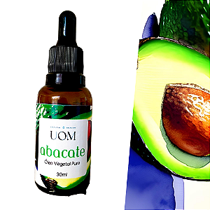 Óleo Vegetal de Abacate 30ml