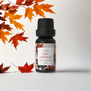 Óleo Essencial de Anis Estrelado UOM 10ml | Conforto Digestivo e Equilíbrio Emocional