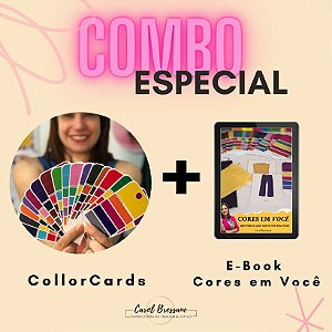 COMBO CORES A SEU FAVOR:  COLLORCARD + E-BOOK CORES EM VOCÊ