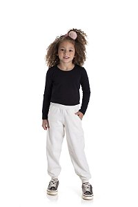 Calça Infantil Feminina em Moletom
