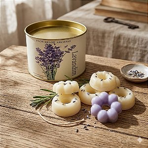 Cera perfumada Lavandim - feita com óleo Essencial